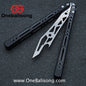 Armed Shark Pike/Barracuda Balisong Clone 7075 Aluminum Alloy Handle 5Cr15  Stainless Steel Trainer Blade Bushing