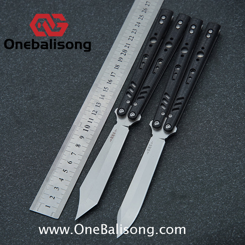 Baliplus BRS REP Clone G10+Titanium Handle Stainless Steel Blade Bushing