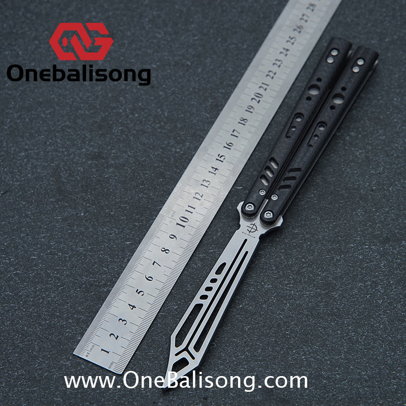 Baliplus BRS REP Clone G10+Titanium Handle Stainless Steel Blade Bushing