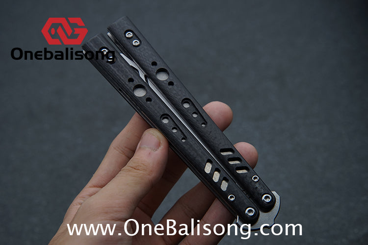 Baliplus BRS REP Clone G10+Titanium Handle Stainless Steel Blade Bushing