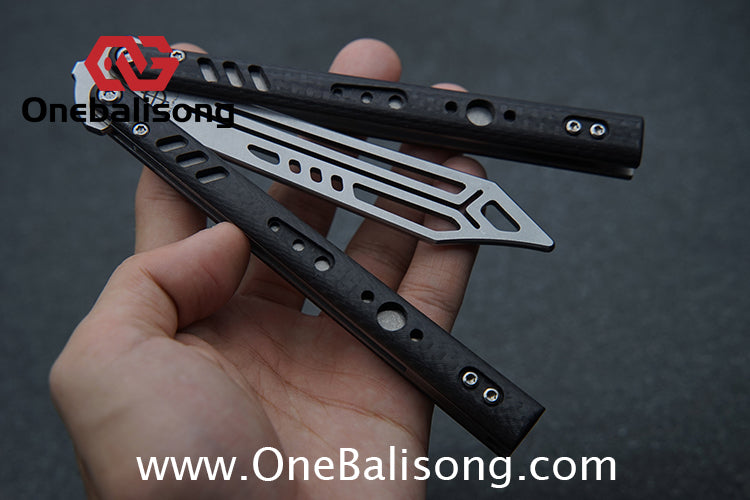 Baliplus BRS REP Clone G10+Titanium Handle Stainless Steel Blade Bushing