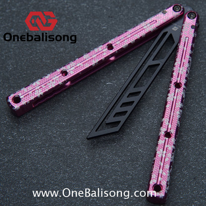 ARMED SHARK kraken v3 clone 7075 Seven series aluminum alloy handle stainless steel Trainer blade Bushings