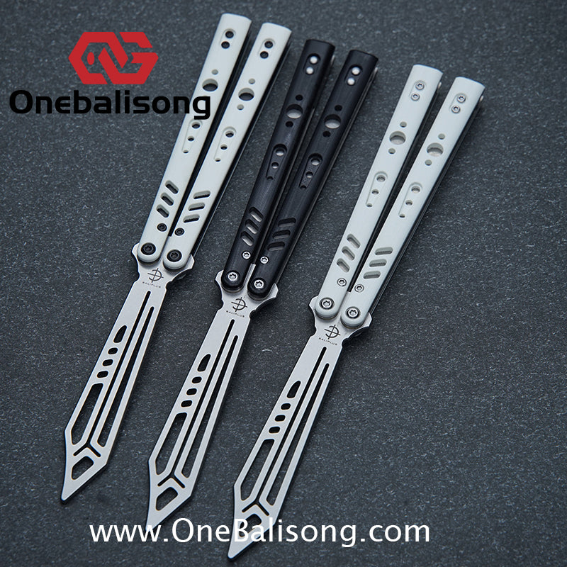 Baliplus BRS REP Clone G10+Titanium Handle Stainless Steel Blade Bushing