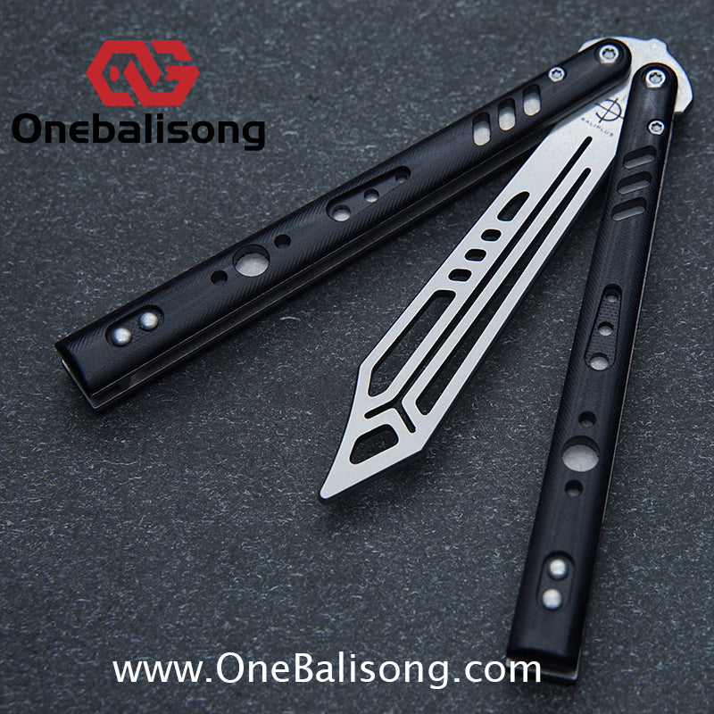 Baliplus BRS REP Clone G10+Titanium Handle Stainless Steel Blade Bushing