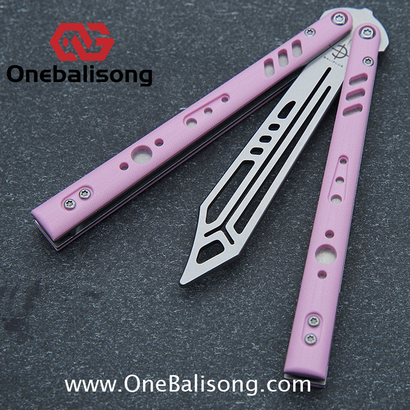 Baliplus BRS REP Clone G10+Titanium Handle Stainless Steel Blade Bushing