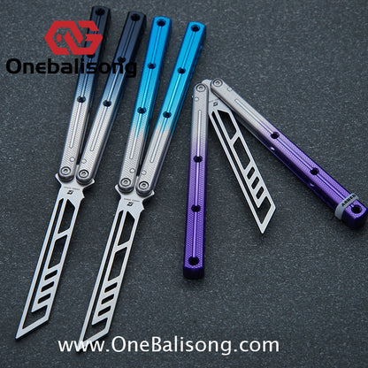 ARMED SHARK kraken v3 clone 7075 Seven series aluminum alloy handle stainless steel Trainer blade Bushings