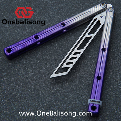 ARMED SHARK kraken v3 clone 7075 Seven series aluminum alloy handle stainless steel Trainer blade Bushings