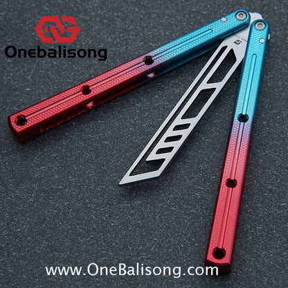 ARMED SHARK kraken v3 clone 7075 Seven series aluminum alloy handle stainless steel Trainer blade Bushings