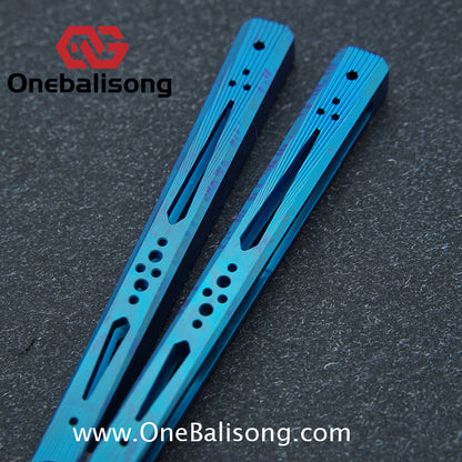 BaliX Titanium GA clone Titanium alloy handle stainless steel blade Bushing Balisong