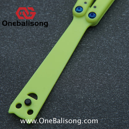 APOCALYPSE TIANQI Squid V2/V3 Balisong Plastic Training Blade Outdoor Safe EDC