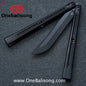 HR Killer Balisong  Seven series aluminum Handle 14c28n/vg10 Blade integrated+traditional shaft sleeve