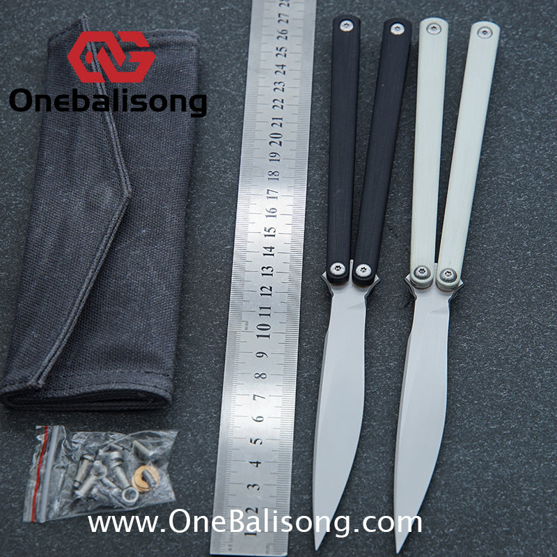 Theseus Seven Series Aluminum+G10 Patch Handle Stainless Steel Blade