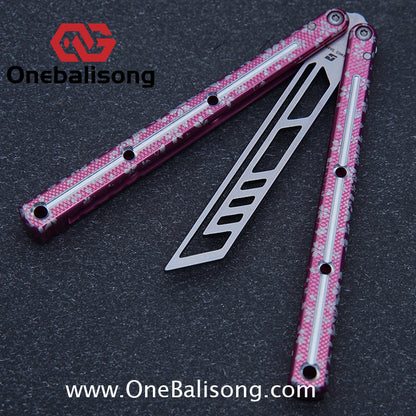 ARMED SHARK kraken v3 clone 7075 Seven series aluminum alloy handle stainless steel Trainer blade Bushings