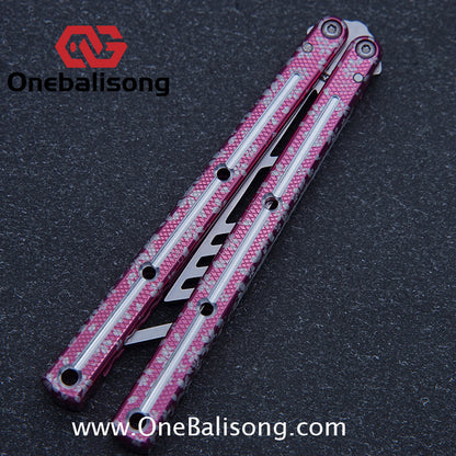 ARMED SHARK kraken v3 clone 7075 Seven series aluminum alloy handle stainless steel Trainer blade Bushings