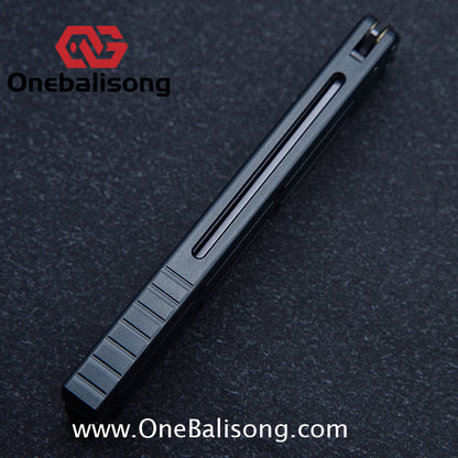 baliplus 7075 kraken trainer Side slot version v3 clone Aluminum alloy handle stainless steel blade Bushing