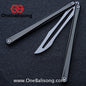 Armed Shark Striker Eureka Balisong 7075 Aluminum Alloy G10 Handle Stainless Steel Blade Bushing