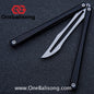 Armed Shark Striker Eureka Balisong 7075 Aluminum Alloy G10 Handle Stainless Steel Blade Bushing