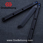 Blue River Glossy Kraken 7075 Aluminum Handle Titanium Alloy Screws Balisong Stainless Steel Blade Clone Bushing