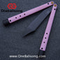 Baliplus BM99 Necron Balisong Clone Sandwich Titanium/G10+Stainless Steel Handle Live/Fake Blade Bushing