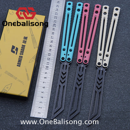 ARMED SHARK Dangerous Wanderer Clone 3CR13 Stainless Steel Handle 3CR13 Stainless Steel Blade