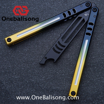 ARMED SHARK V5 Madko Clone Aluminum alloy handle stainless steel Trainer blade One-piece structure Bushing