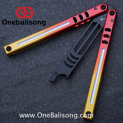 ARMED SHARK V5 Madko Clone Aluminum alloy handle stainless steel Trainer blade One-piece structure Bushing