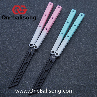 ARMED SHARK kraken v3 clone 7075 Seven series aluminum alloy handle stainless steel Trainer blade Bushings