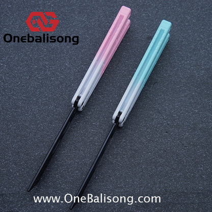 ARMED SHARK kraken v3 clone 7075 Seven series aluminum alloy handle stainless steel Trainer blade Bushings