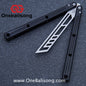 baliplus 7075 kraken trainer Side slot version v3 clone Aluminum alloy handle stainless steel blade Bushing
