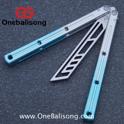 ARMED SHARK kraken v3 clone 7075 Seven series aluminum alloy handle stainless steel Trainer blade Bushings