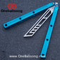 baliplus 7075 kraken trainer Side slot version v3 clone Aluminum alloy handle stainless steel blade Bushing