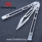 Sequence Soar Wind Chasing Balisong Stainless Steel Handle Stainless Steel Blade Bearing Structure