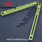 ARMED SHARK Steel Madko Balisong Clone 3cr13 Stainless Steel Handle Stainless Steel Blade Bushings