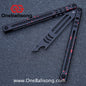 ARMED SHARK Steel Madko Balisong Clone 3cr13 Stainless Steel Handle Stainless Steel Blade Bushings