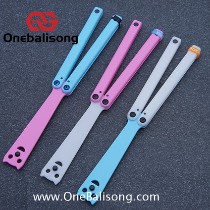 APOCALYPSE TIANQI Squid V2/V3 Balisong Plastic Training Blade Outdoor Safe EDC