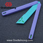 Soar Inaction Balisong Outdoor Fancy Plastic Safe EDC Trainer