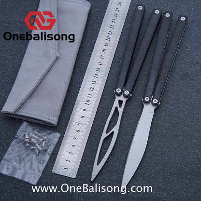 Theseus Seven Series Aluminum+G10 Patch Handle Stainless Steel Blade