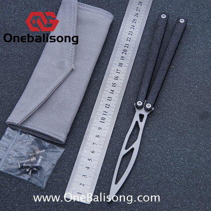 Theseus Seven Series Aluminum+G10 Patch Handle Stainless Steel Blade