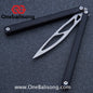 Theseus Seven Series Aluminum+G10 Patch Handle Stainless Steel Blade