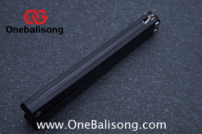 Theseus Seven Series Aluminum+G10 Patch Handle Stainless Steel Blade