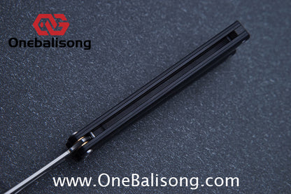 Theseus Seven Series Aluminum+G10 Patch Handle Stainless Steel Blade