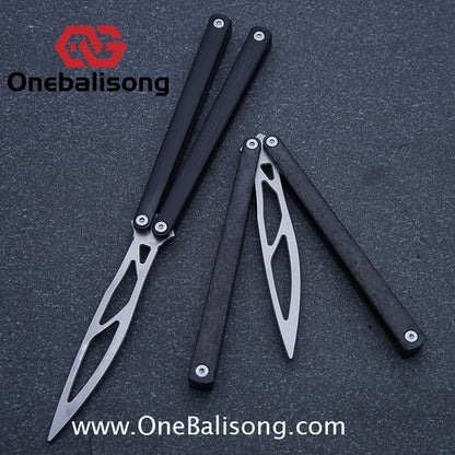 Theseus Seven Series Aluminum+G10 Patch Handle Stainless Steel Blade