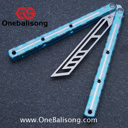 ARMED SHARK kraken v3 clone 7075 Seven series aluminum alloy handle stainless steel Trainer blade Bushings