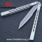 Asgard Bunny Aluminum Rabbit Balisong Aluminum Alloy Handle Stainless Steel Bushing