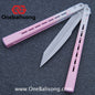 Asgard Bunny Aluminum Rabbit Balisong Aluminum Alloy Handle Stainless Steel Bushing