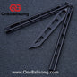 ARMED SHARK Prism Balisong Clone 5CR15 Stainless Steel Handle Stainless Steel Blade Bushings