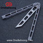 ARMED SHARK Prism Balisong Clone 5CR15 Stainless Steel Handle Stainless Steel Blade Bushings