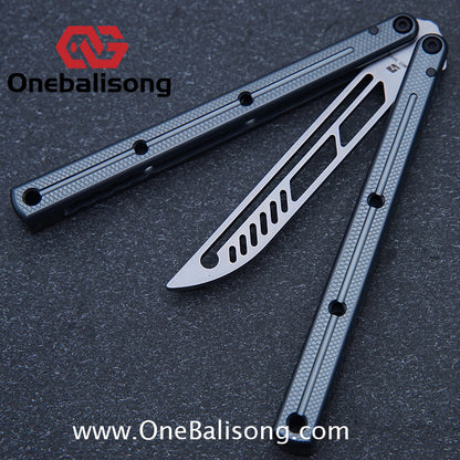 ARMED SHARK kraken v3 clone 7075 Seven series aluminum alloy handle stainless steel Trainer blade Bushings