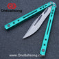 H-air Dust Balisong Aluminum Alloy Handle Stainless Steel Blade Bushings