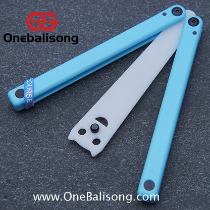 APOCALYPSE TIANQI Squid V2/V3 Balisong Plastic Training Blade Outdoor Safe EDC